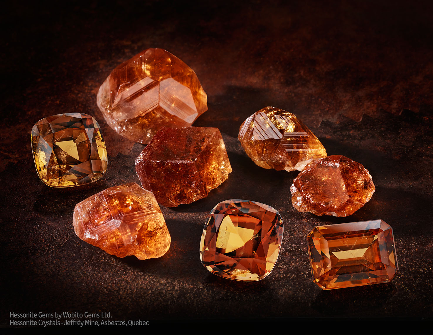 Hessonite, Gems, Hessonite Rough Gem
